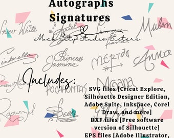 Princess Signature Autographs