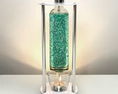 GOOLAMP CandleGlow P1 Glitter White Steel Teelicht-Lampe
