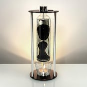 GOOLAMP CandleGlow P1 Goo Black Steel Tea-Light Lamp