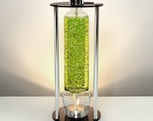 GOOLAMP CandleGlow P1 Glitter Black Steel Teelicht-Lampe