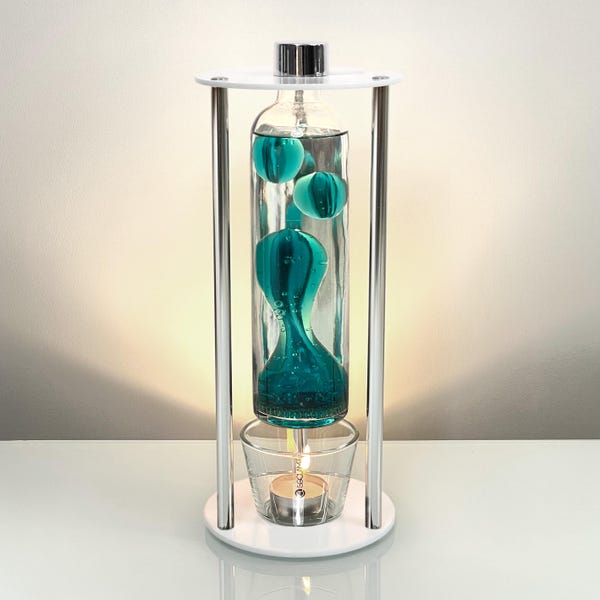 GOOLAMP CandleGlow P1 Goo White Steel Tea-Light Lamp