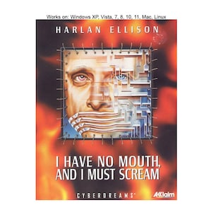 Gra "I Have No Mouth and I Must Scream" na PC i Maca, 1995, zupełnie nowa (kompatybilna z systemami Windows 10/11)