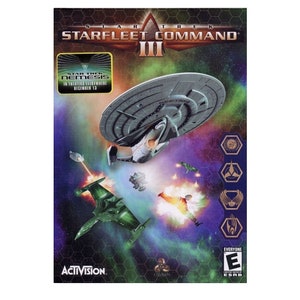 Star Trek: Starfleet Command III 3 PC Game CD Rom 2002 Manual Included