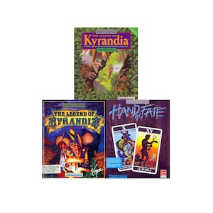 Kolekcja Legenda Kyrandii, Księga pierwsza, Księga druga, Zemsta Malcolma, Księga trzecia, Gra komputerowa Westwood (zgodna z systemami Windows 10/11)