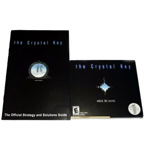 Crystal Key PC Mac-spel CD-ROM 1999 Strategiguide ingår