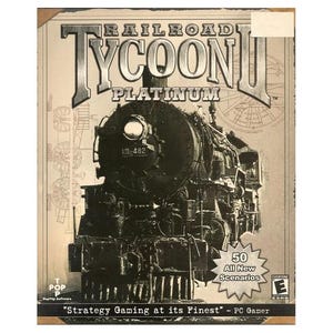 Railroad Tycoon II 2 Platinum Gold Edition PC Game 1998 Brand New (Windows 10/11 Compatible)
