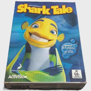 DreamWorks Shark Tale PC Game CD Rom 2004 Complete in Box