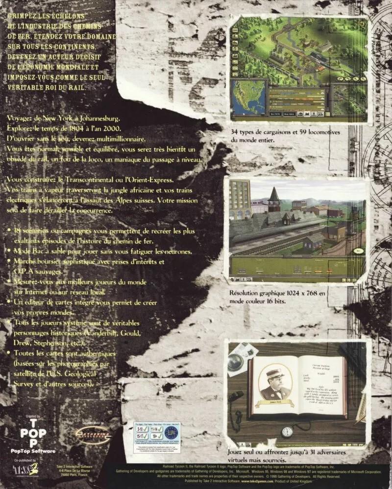 Achetez Railroad Tycoon II Platinum Steam PC