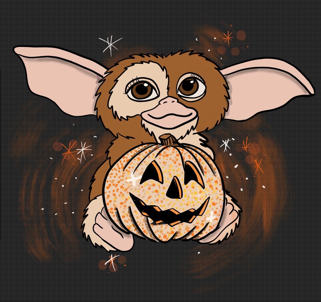 Gizmo Pumpkin PNG Etsy