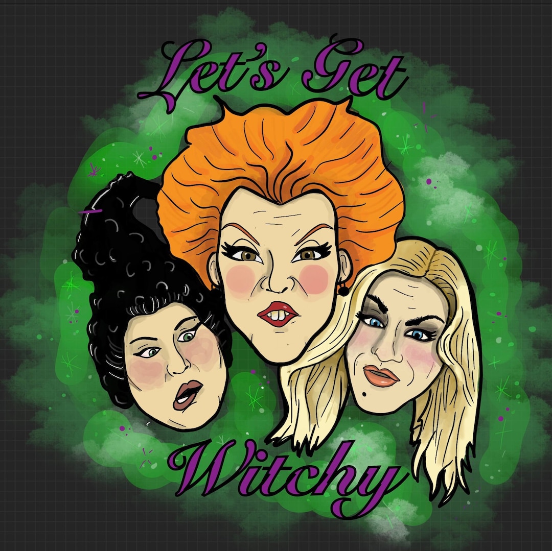 Lets Get Witchy PNG Etsy