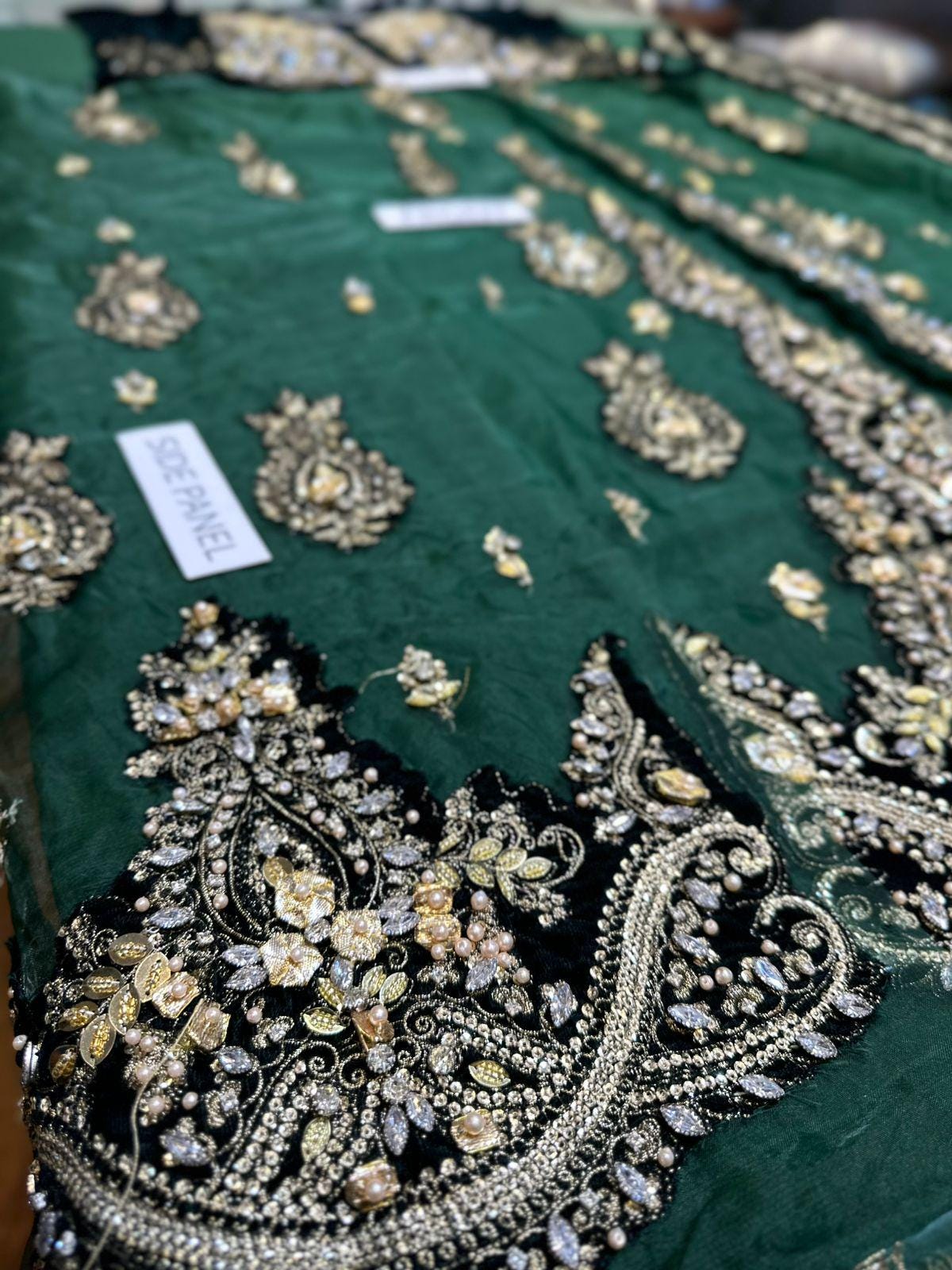 slim fit dress slacks Pakistani Sea Green Bridal Lehenga Dress Online for Bride – BridalLehenga
