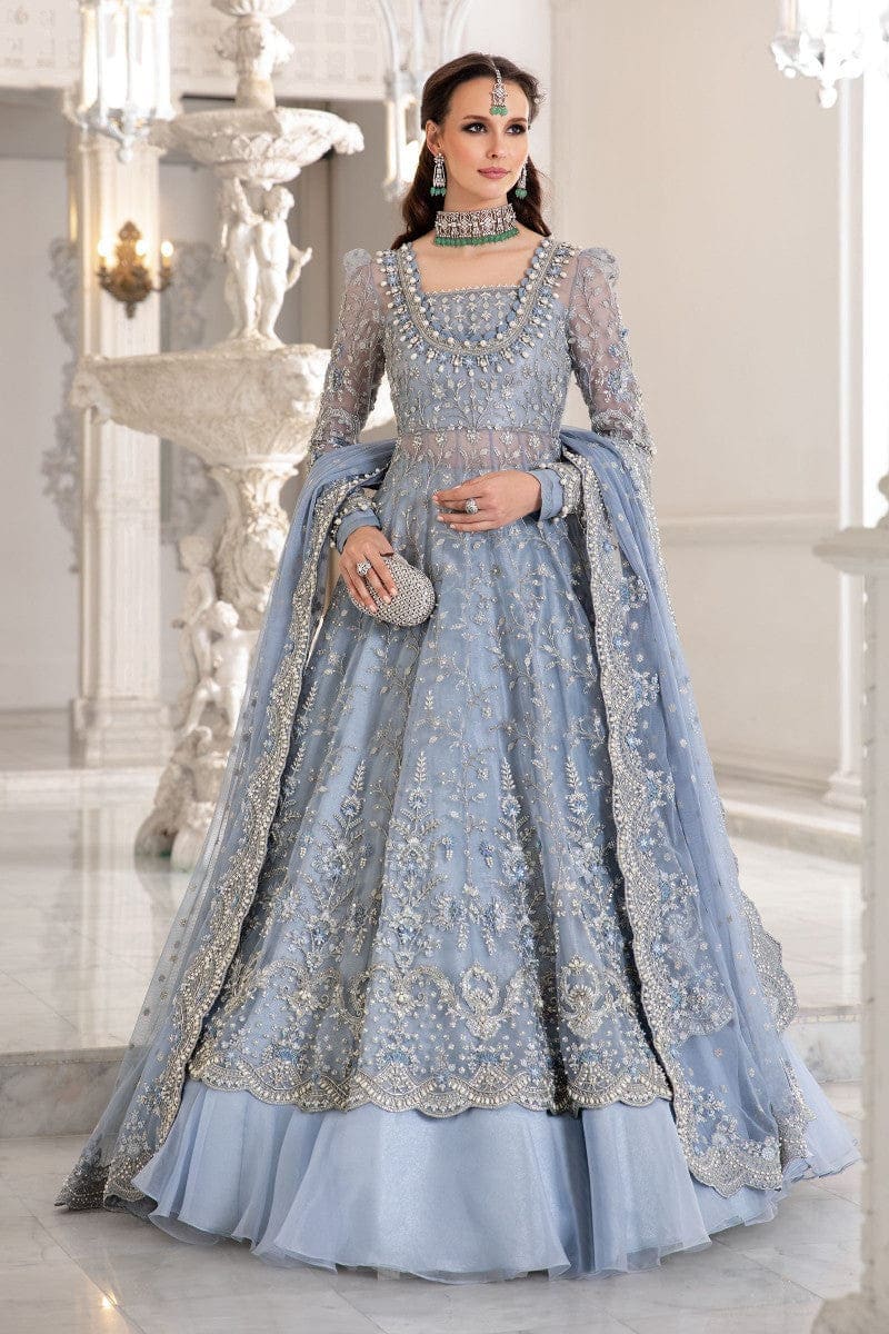 ice blue nikkah dress The Blue Square Neck Floral Ruched Midi Dress & Reviews - Blue - Dresses