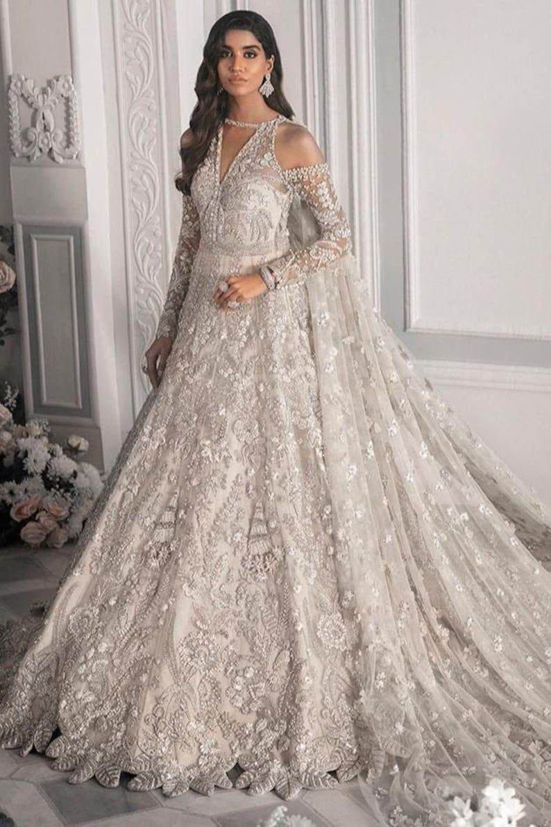 Indian Bridal Dress White