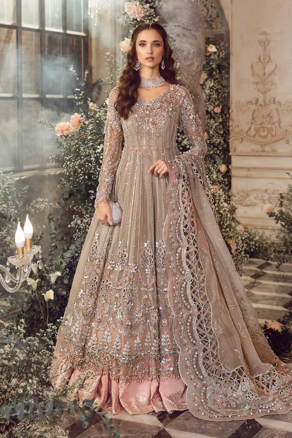 sachin and babi light blue dress Silver Storm Dress– Teuta Matoshi main image 1