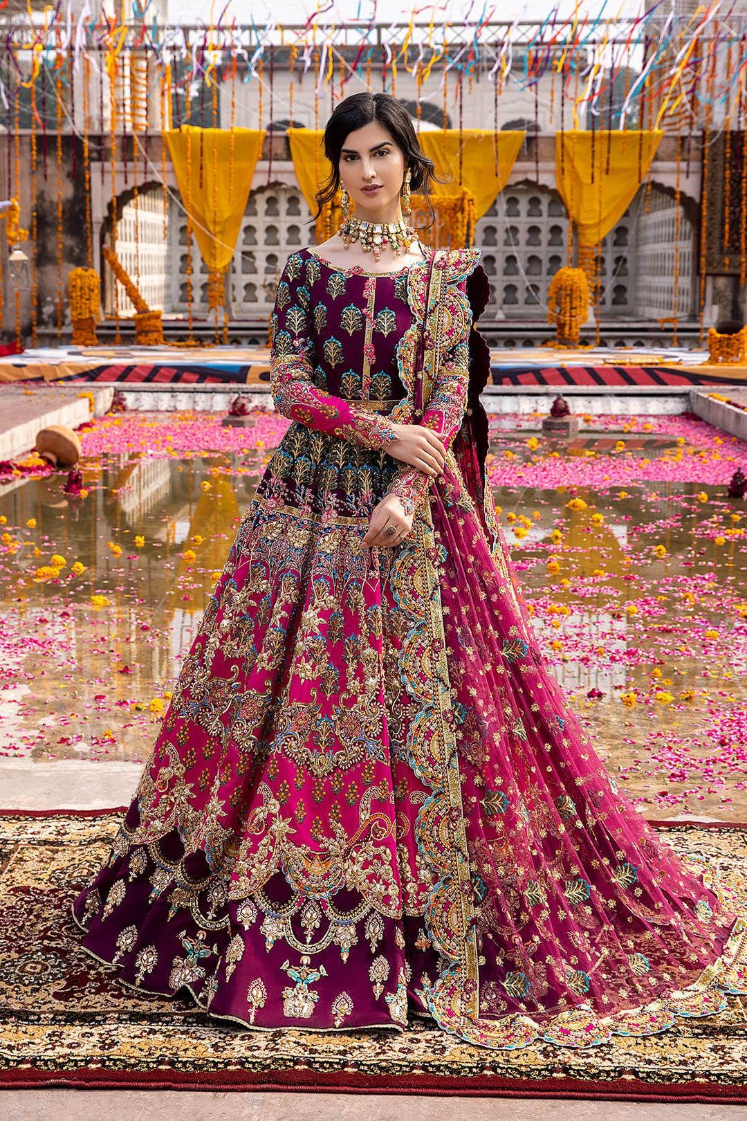 white christmas dresses Pakistani Red Dulhan Lehenga Gown Bridal Attire for Barat Medium