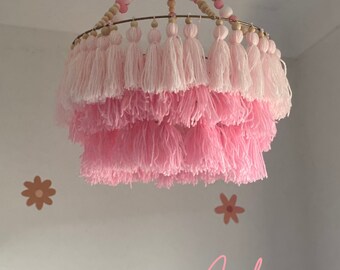 3 Tier ‘Isla’ Tassel Chandelier