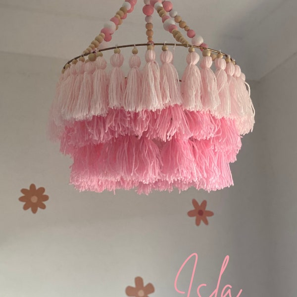 3 Tier ‘Isla’ Tassel Chandelier