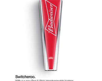 PerfectDraft Budweiser handle - for Pro and Philips PerfectDraft machines