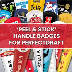 Interchangeable PerfectDraft badges