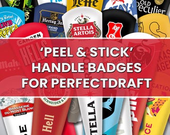 Interchangeable PerfectDraft badges