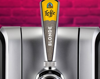 Manche en aluminium PerfectDraft avec badge Leffe blonde