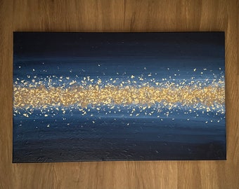 Ray of Gold - Acrylic on canvas