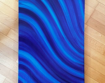 Wave - Acryl auf Leinwand