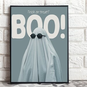 Boo Ghost Halloween Wall Art