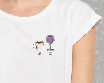 T-Shirt (Women) | Coffee & Wine