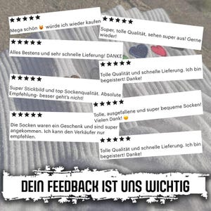 Socken bestickt | Cool Dads Club Icon 93 | für Sie, Ihn, Kinder | Gr. 27-50 | Baumwolle | Schwarz & Weiß | Schönes Geschenk Papa, Vatertag Bild 8