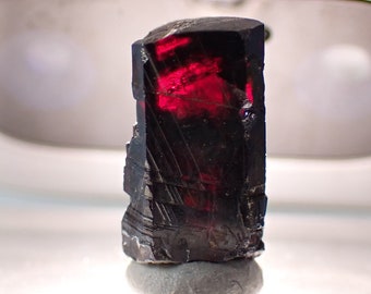 Pyrargyrite * Dark red Gem crystal from Pöhla, Germany