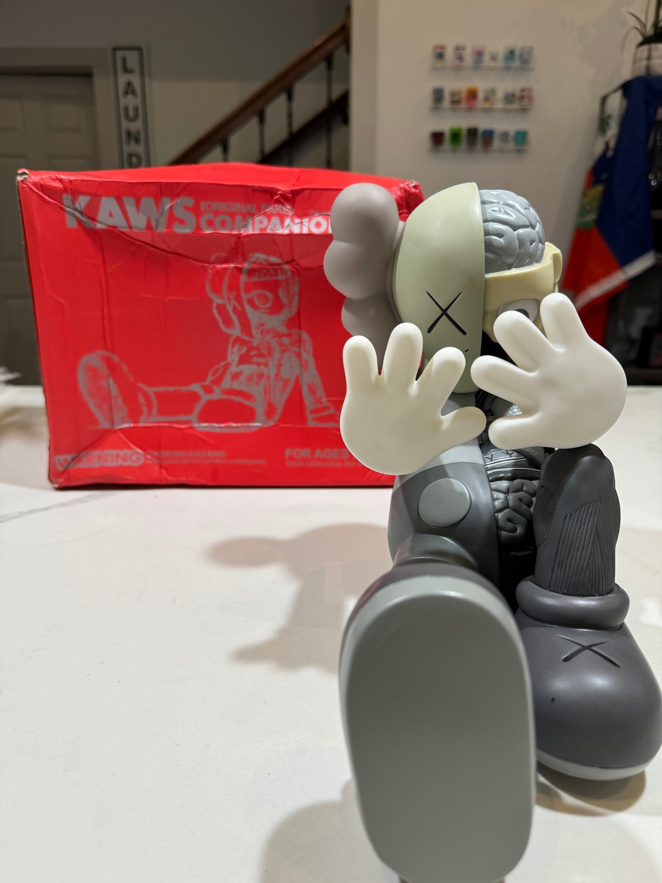 正規品 クッション OriginaFake KAWS BE@RBRICK