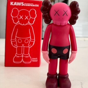 8in Stylish Kaws Figure Pink