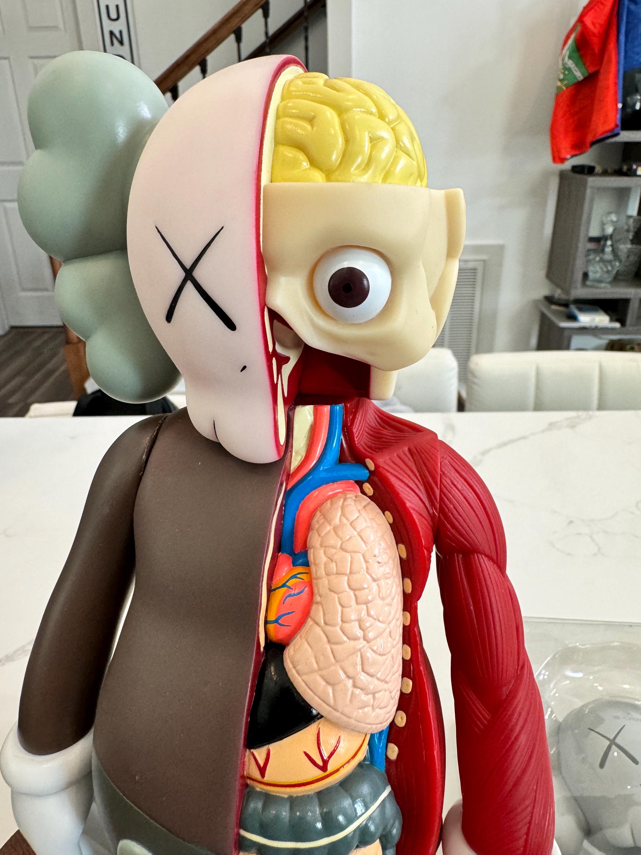 KAWS フィギュア BLACK + BROWN + RED（KAWS(カウズ) ホビー