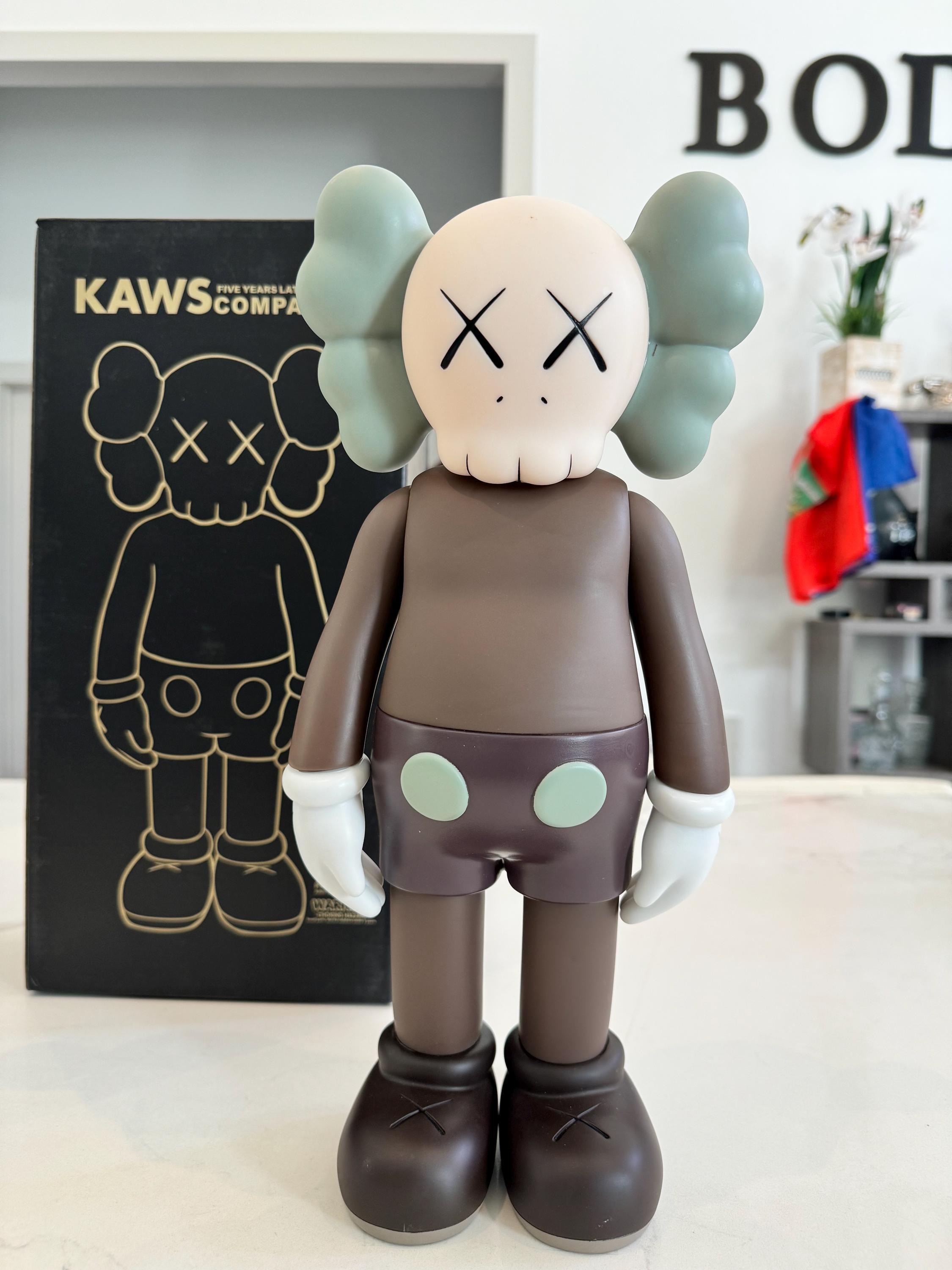 14in Tan Brown Kaws Flayed Edition Figure