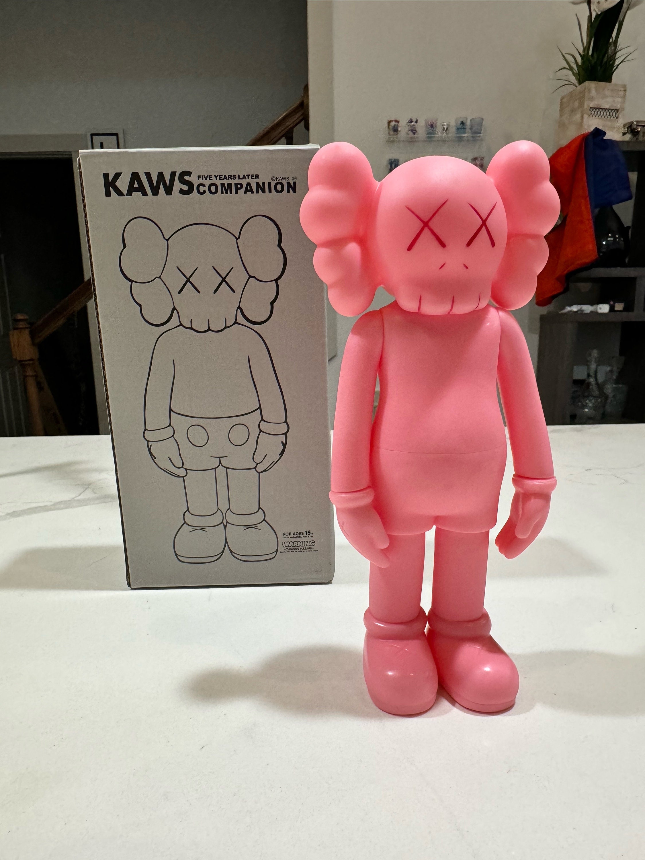 8in Stylish Kaws Figure Light Pink - Etsy 8in Stylish Kaws Figure Light Pink - Etsy