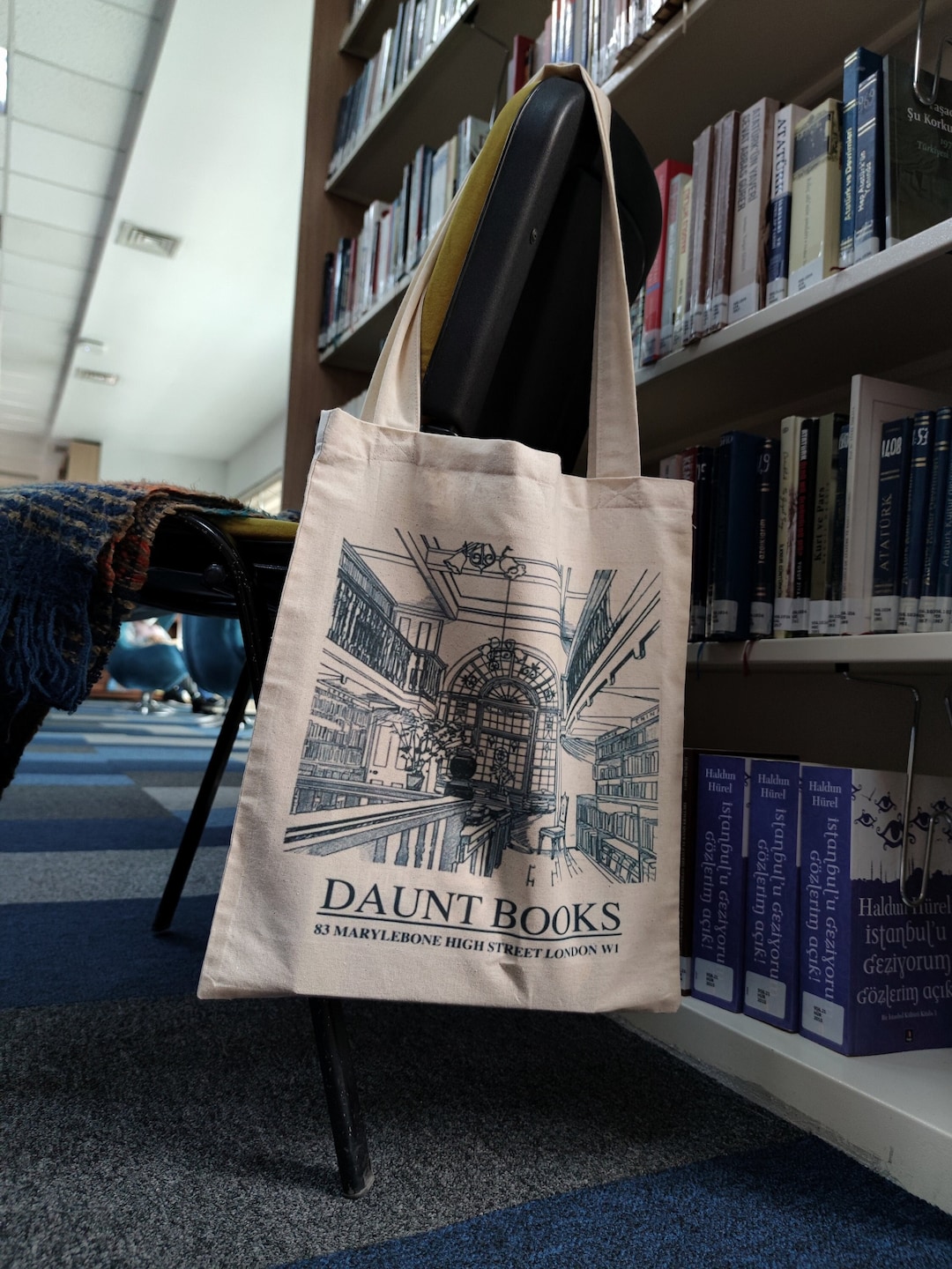 Buy Daunt Book Tote Bag, Shakespeare Tote, Cute Canvas Bag, Gift for Her  Online in India