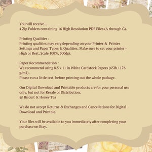 Printable Journal Kit : Old Memories / High Resolution PDF Files ...