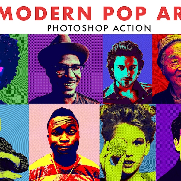 Modern Pop Art Photoshop Action