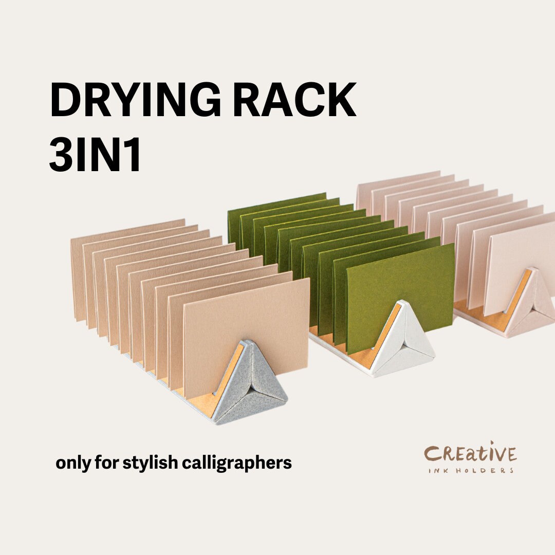 3in1 Drying Rack // Envelope Drying Rack / Calligraphy Drying Rack