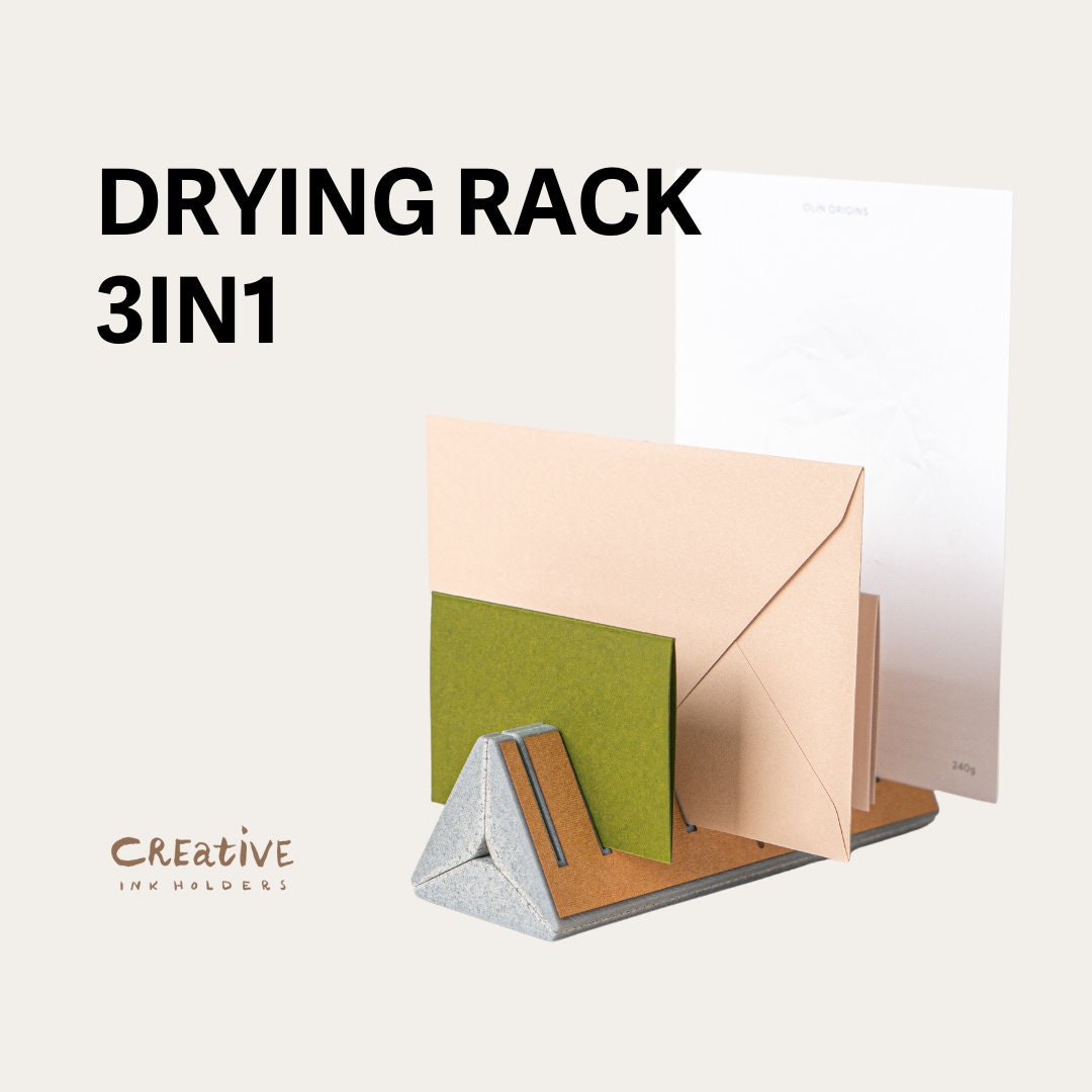3in1 Drying Rack // Envelope Drying Rack / Calligraphy Drying Rack ...