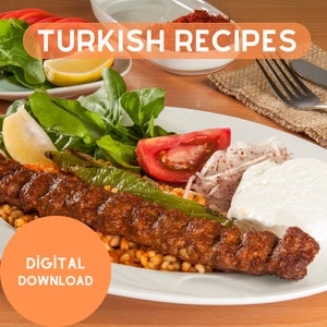 Adana kebab, Turkish Recipe, Turkish Cuisine, Kebab Recipe, Home Cooking, Delicious Meals, Grilling Time, Digital Download, Recipe Ideas