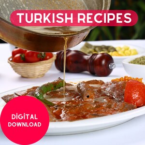 Iskender Kebab, Turkish Recipe, Homemade Food, Kebab Recipe, Recipe For Sale, Delicious Meals, Food Recipes,Turkish Cuisine,Digital Download