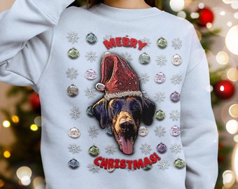 Merry Christmas! - Doberman Pinscher Dog Christmas Jumper Sweater