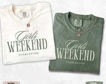 Girls Weekend Shirt, Custom Girls Trip Shirt, Matching Girls Trip Shirts, Bachelorette Party Shirt, Girls Vacation Shirt