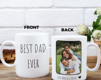 Personalized Mug, Custom Photo/Text Mug, Gift Mug for Grandpa, Gift for Grandma, Gift for Dad