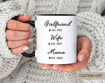 Personalized New Mom Gift for Wife, Pregnant Wife Gift, Expecting Mom First Baby Shower Gift, Mom to Be, Mothers Day Gift, Parent Keepsake