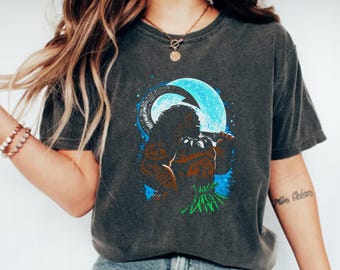 Shirt Disney Princess Moana Maui, shirt Disney Moana Maui Hei Hei Pua Simea, shirt Disney Moana-personages, shirt prinses Moana, shirt Maui