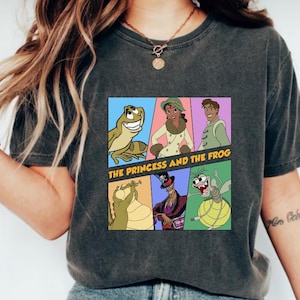 Disney Prinzessin Tiana Shirt, Tiana Geburtstagsgeschenk Shirt, Disney Prinzessin und der Frosch Shirt, Tiana Retro Shirt, Disney Prinzessin Shirt