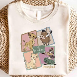 Disney The Lion King Friends Shirt, Simba Nala Shirt, Mufasa Shirt, The Lion King Birthday Shirt,Disney Animal Kingdom Shirt,Lion King Shirt